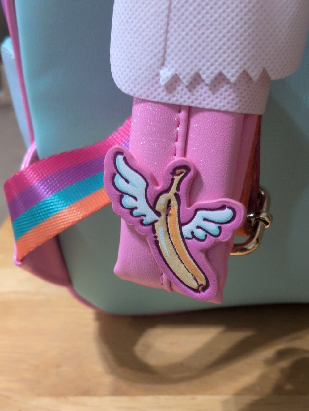 Adorable Minions Fluffy Unicorn Loungefly Back Pack - Picture 9 of 13